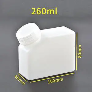 1 PC different Volume Corrosion resistant White UV Eco solven empty ink box ink tank ink kettle for eco solvent and UV printer(260ML White)