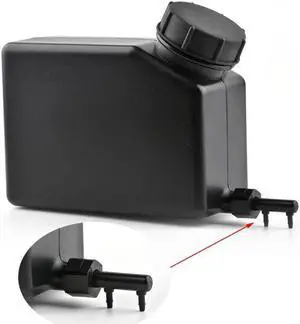 1PC 1500ml single ink outlet doubel Empty Tank Eco Solvent ink formimaki-Roland UV Printer ink tank(E)