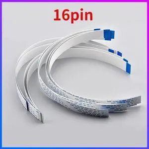 10pcs printhead data cable forepson-5113 Solvent UV flatbed printer printhead flat data cable 16pin Eco solvent UV printer(60 CM)