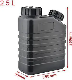 1PC Corrosion resistant White UV Eco solven ink box ink tank ink kettle for eco solvent and UV printer(2500 ML Black)