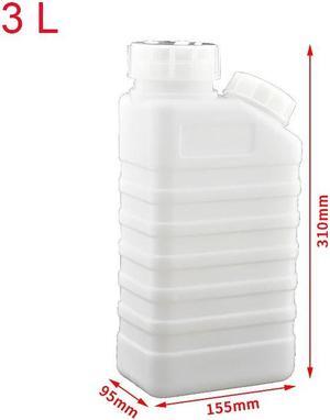 1PC Corrosion resistant White UV Eco solven ink box ink tank ink kettle for eco solvent and UV printer(3000 ML White)