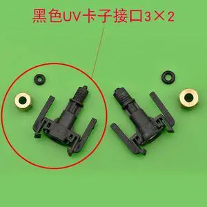 10PCS  ink damper dumper connector Copper Screw adapter formimaki-JV33 cjv30 jv5 xp600 tx800 for galaxy eco solvent printer(3x2mm)