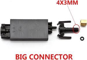 10pc DX5 UV ink damper formimaki-JV33 JV5 CJV150 forepson-XP600 TX800 eco solvent plotter printer UV ink dumper with connector(4x3mm)