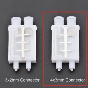 20PCS DX7 printhead ink damper forepson-DX7 F189010 print head ink dumper For Zhongye Titan-jet Witcolor inkjet printer plotter(4x3mm)