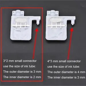 50PCS DX5 Big Ink Damper Forepson-XP600 TX800 DX5 DX7 4720 I3200 Mutoh For Galaxy Xuli printer ink dumper filter(Damper 3x2mm)