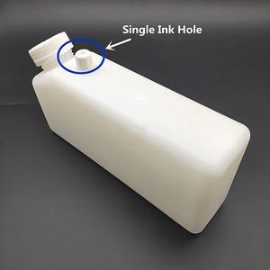 1PC ink cartridge 1200ml For Ink System for Allwin Xuli Human Eco solvent UV printer ink tank sub tank(Single Ink hole)