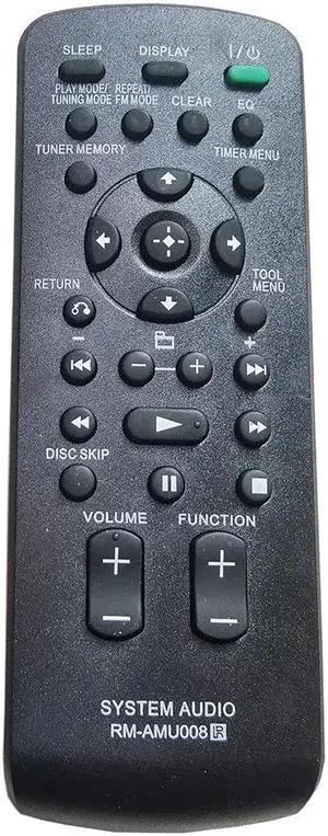 RM-AMU008 Remote Control Replace Forsony- Audio System RMAMU008