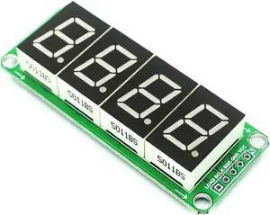 Static drive 4 segment Digital Tube LED Display Module 2 Digital 74HC595 tube(4 segment)