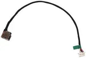 DC Power Jack with Cable for  14-AX 14-AX020NR 14-CB 14T-AX 14-DS TPN-183 Laptop DC-IN Charging Flex Cable 799750-S23