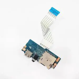 For  Probook 430 436 440 450 G3 Laptop Headphone Audio SD Card Reader USB Jack Board DA0X61TH6E0 826374-001