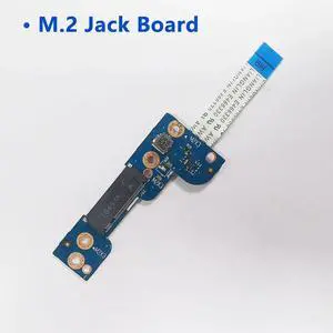 M.2 Jack Board For  15-DA 15-DB 250 255 256 G7 TPN-C135 TPN-C136 Laptop M.2 SATA Hard Drive HDD SSD Connector Flex Cable LS-G072P LS-G074P