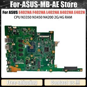 Model3(N3450 4GB 0G 15in)
For  E402NA Mainboard E502N E502NA F402NA Laptop Motherboard L402NA X402NA R417N R416N N3350 N4200 N3450 2GB 4GB RAM Tested