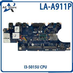 Model3(UMA I5-4310)
For  Latitude E5550 5550 Laptop Motherboard LA-A911P 0H89GR 0M5HV7 0W4CTJ 0DWVYV 099NCH 0MTN7P Notebook Mainboard