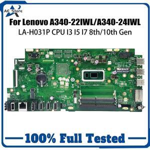 Model3(UMA I3-10110U)
For  AIO A340-22IWL A340-24IWL Motherboard LA-H031P E0C20 01LM756 5B20U54064 i3 i5 8/10th All-in-one Laptop Mainboard