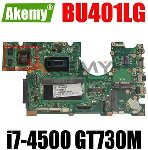 Model1(UMA I3-4th 4GB)
For  Higerformance Mainboard BU401LA Laptop Motherboard BU401LAV BU401LG CPU i3 i5 i7 4GB 8GB RAM ed