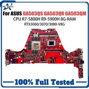 Model4(R9-5th RTX3070 V8G)
For  Higerformance Mainboard GA503QS Laptop Motherboard GA503QM GA503QR CPU i3 i5 i7 RTX 3060 3070 3080 ed