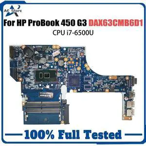 Model2(UMA 470 G3 I5-6th)
For  Higerformance Mainboard DAX63CMB6C0 Laptop Motherboard ProBook 450 G3 470 G3 CPU i3 i5 i7 ed