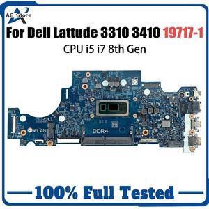 Model4(UMA 19717-1 5405U)
For  Lattude 3310 Laptop Motherboard 19717-1 With 5405U i3-8145U I5-8265U 06D967 06D915 06C776 Notebook Mainboard Tested