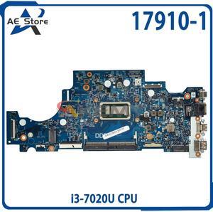 Model1(UMA 17910-1 I3-7th)
For  Latitude 3300 Laptop Motherboard 17910-1 09F4GD 0CMRW8 0RV5W4 3865U i3-7020U i5-8250U DDR4 Notebook Mainboard
