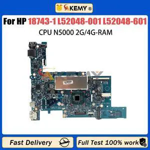 Model1(UMA N5000 4G)
For  Pavilion X360 11-AP 11M-AP Laptop Motherboard 18743-1 With N5000 CPU 2G4G-RAM