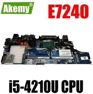 Model1(UMA I7-4600)
For  Latitude E7240 7240 Laptop Motherboard CN-0K3P5K 0K3P5K I5-4300U LA-9431P SR1ED DDR3 Notebook Mainboard Tested