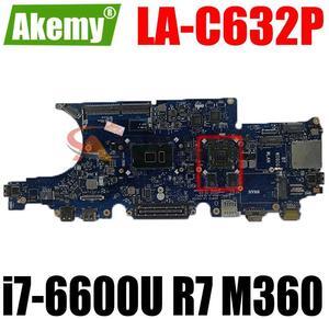 Model1(I5-6200U)
For  Latitude E5270 Mainboard LA-C621P 0DV5YH 076R9T 0YM98P i3/i5 6th Motherboard Full Tested Inspiron 15 3573 LA-C632P
