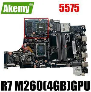 Model1(DIS V2G R7-2700U)
For  Inspiron 5575 5775 Notebook Mainboard LA-F121P CAL51 01N0P9 0PV8CV 0GMXP8 09XH0N 0R9NMC R3 R5 R7 Laptop Motherboard