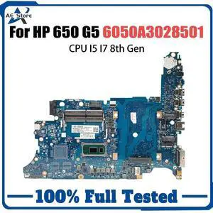 Model1(UMA I7-8565U)
For  Probook 650 G5 Mainboard 6050A3028501 i5 i7 8th Gen L58731-601 L58733-601 001 Laptop Motherboard Full Tested 650-G5