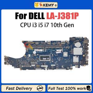 Model3(UMA I7-10610U)
For  Latitude 5510 Laptop Motherboard LA-J381P 0HT7GC 0J67M8 0JD0KX i5-10210U I5-10310U i7-10610U Mainboard ed
