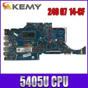 Model1(UMA 5405U)
For  240 G7 14-CF Laptop Motherboard 6050A3155401 L83332-601 SRFG1 5405U Notebook Mainboard ed Pavilion