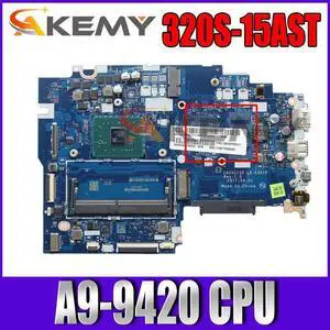 Model1(DIS LA-E981P AM962)
For  320S-15AST Notebook Mainboard LA-E981P A9-9420 5B20P99017 Laptop Motherboard Full Tested IdeaPad