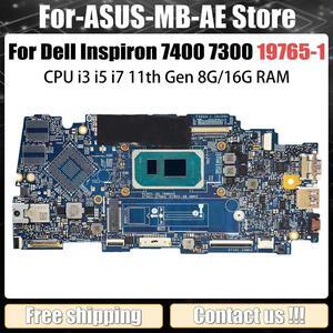 Model7(i7-1165G7 MX350 16GB)
For  Higerformance Inspiron 7400 7300 Vostro 5301 MainboardLaptop Motherboard CPU i3 i5 i7 8GB RAM ed
