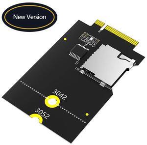 M.2 B Key USB Bus to Micro SD SDHC SDXC TF Card T-Flash Reader Adapter Converter NGFF M.2 Key-B WWAN 4G Slot for Laptop Computer
