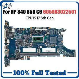 Model6(DIS 5-8365)
For  840 G6 850 Laptop Motherboard 6050A3022501 i5 i7 L62757-601 L62760-601 Mainboard Tested EliteBook 840-G6 850-G6