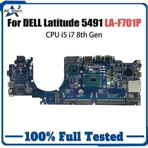 Model2(UMA I5-8300H)
For   LA-F701P Mainboard LA-F701P DDP70 Laptop Motherboard Inspiron 5491 i3 i5 i7 ed
