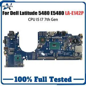 Model2(I7-7820HQ 930MX V2G)
For  Latitude 5480 Laptop Motherboard LA-E142P I5-7440HQ I7-7820HQ 0JNY4X 082YCP 0HWNFC 0M11M5 08R9JH Mainboard E5480