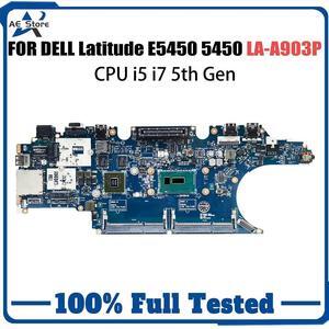 Model5(UMA I3-1115G4 8GB)
For  Latitude E5450 Laptop LA-A903P Motherboard CN-0RH5PW 0RH5PW SR23X i5-5300U GT830M