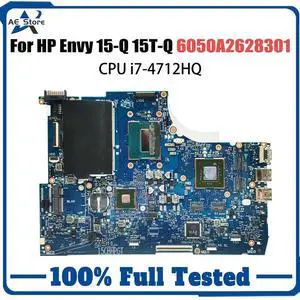 Model1(DIS V4G I7-4712HQ)
For  Envy 15 15-Q 15T-Q Laptop Motherboard 765736-501 765736-001 6050A2628301 MB A02 i7-4712HQ GTX850M V4G DDR3L ed