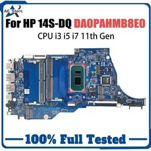 Model3(UMA I5-1135G7)
For  14-DQ 14S-DQ Laptop Mainboard DA0PAHMB8E0 i3 i5 i7 11th Gen M20693-601 M20689-601Notebook Motherboard