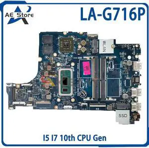 Model2(DIS V2G I7-10th)
For  Latitude 3490 3590 Mainboard LA-G716P 0XHR1J 0R1CJX 216-08900 i5i7 10th Gen CPU Motherboard Full Tested 3790