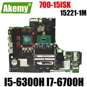 Model1(DIS I7-6700H 17inch)
For  Ideapad 700-17ISK Laptop Motherboard 5B20K93623 15221-1 448.06R01.0011 I7 GTX950M V2G ideapad 700-15isk ed