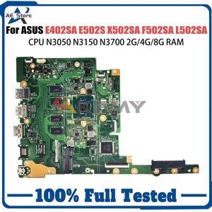 Model3(N3160 4GB 32G 15inch)
For  Laptop Motherboard E402NA Mainboard Vivobook E402N F402NA L402NA X402NA CPU N3350 N4200 N3450 2GB 4GB RAM