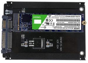 NEW Metal Case B+M Socket 2 M.2 NGFF (SATA) SSD to 2.5 SATA Adapter for 2230/2242/2260/2280mm M2 NGFF SSD Solid State Hard Drive