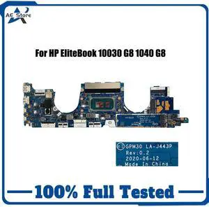 Model1(UMA I7-1165G7 8GB)
For  EliteBook X360 1030 1040 G8 Motherboard M46748-601 M46748-001 with I7-1165G7 CPU 8GB R Elitebook 1040-G8 LA-J443P
