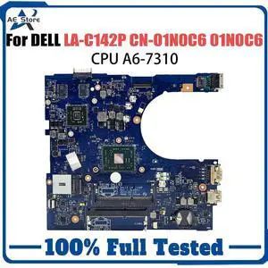 Model2(DIS A6-7310)
For  Inspiron 5455 5555 5755 Laptop Motherboard LA-C142P with A6-7310 A8-7210 CPU UMA Notebook Mainboard ed OK
