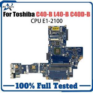 Model1(UMA E1-6010)
For Toshiba Satellite C40-B Laptop Motherboard H000078250 EM6010 CPU DDR3 Full ed L40-B C40D-B L40D-B ed OK