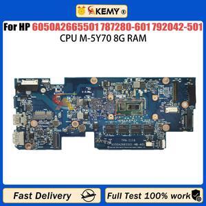 Model1(UMA M-5Y70 8G)
For  Envy X2 13-J Laptop Motherboard 6050A2665501 787280-601 792042-501 With M-5Y70 CPU