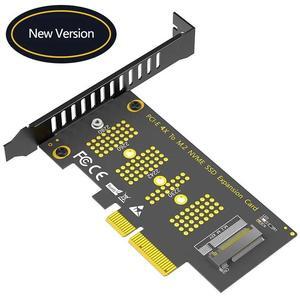 PCI Express 3.0 X4 to NVME M Key Expansion Card Riser PCIE NVME Adapter + LED Indicator Support 2230 2242 2260 2280 M.2 NVME SSD