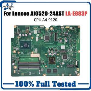 Model1(DIS V2G A4-9120)
For  AIO 520-24AST Motherboard LA-E883P 01LM218 01LM164 EM9010 AM9120 AM9220 AM9420 All-in-one Mainboard Tested 520-22AST