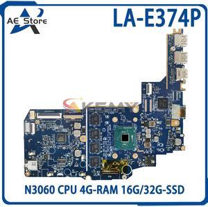 Model1(UMA N3060 4GB 16G)
For  Inspiron 3180 Laptop Motherboard CN-0JMNGV LA-E374P With N3060 CPU 4GB-RAM 32GB-SSD Notebook Mainboard ed OK